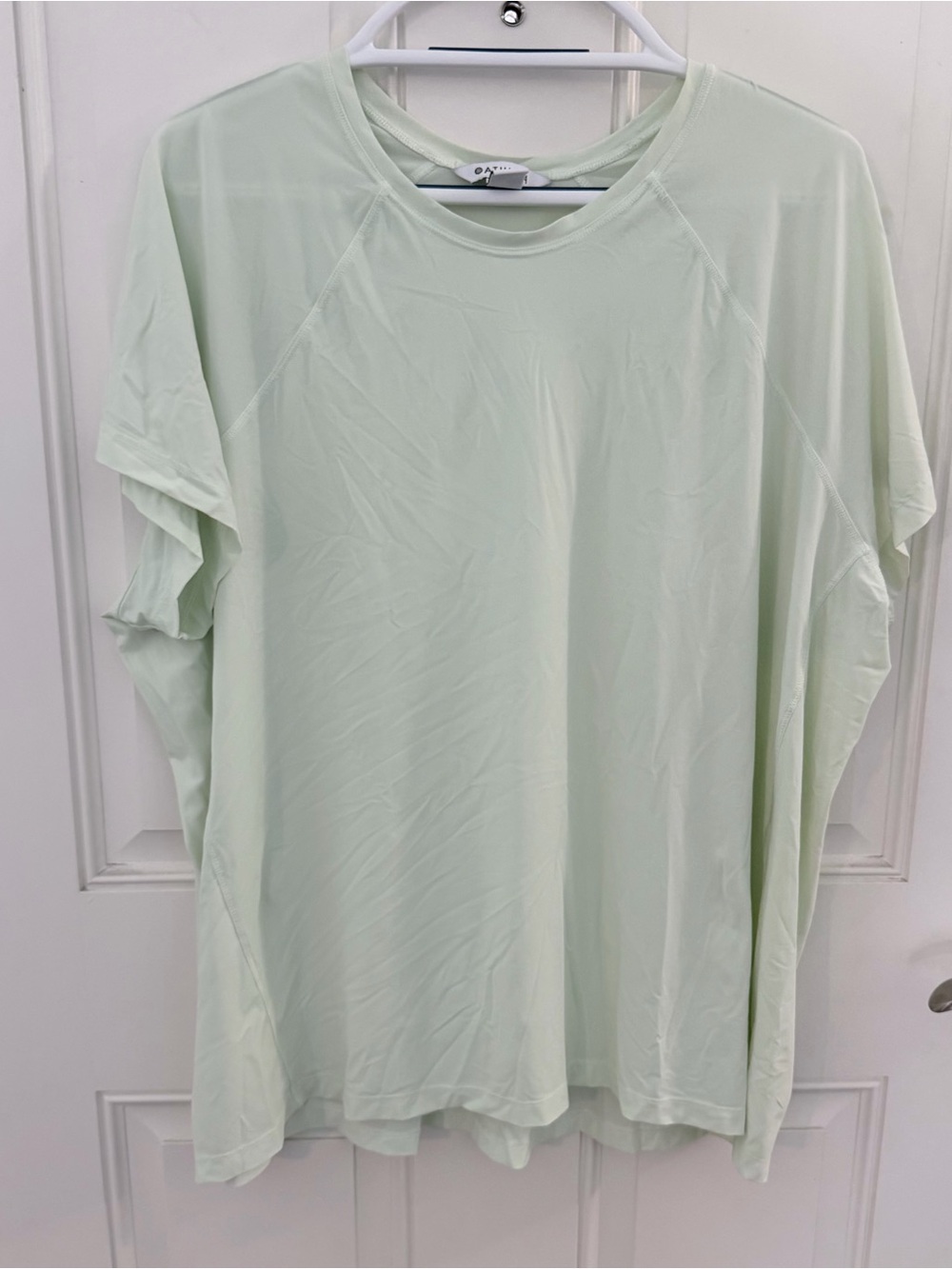 Athleta Ultimate Train Tee 2X | Light Green